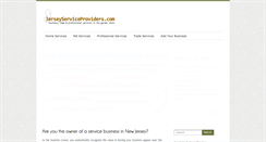 Desktop Screenshot of jerseyserviceproviders.com